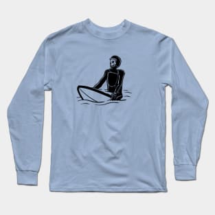 Skelton Surf Long Sleeve T-Shirt